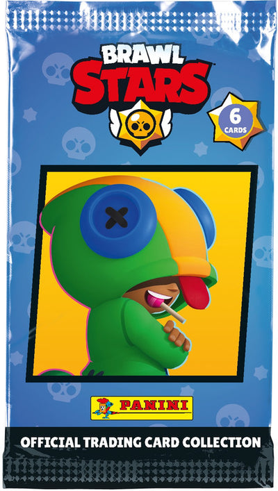 Panini Brawl Stars Trading Cards - 1 pkt x6 cards