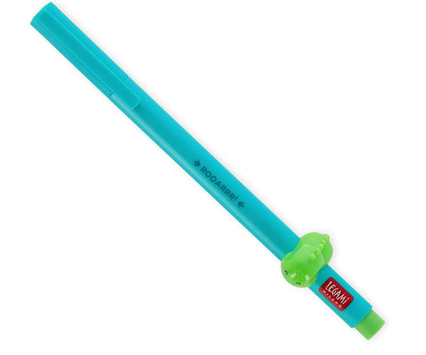 Legami Lovely Friends Gel Pen - Dino Neon Green