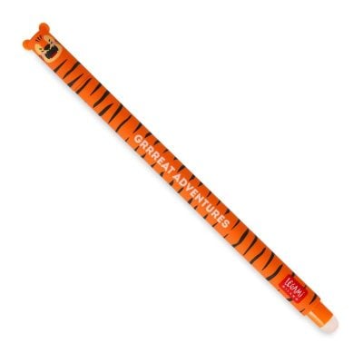 Legami Erasable Gel Pen - Tiger Orange Ink