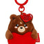Legami Tiny Super Soft! Teddy Bear Plush Key Ring