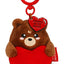 Legami Tiny Super Soft! Teddy Bear Plush Key Ring
