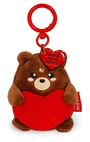 Legami Tiny Super Soft! Teddy Bear Plush Key Ring