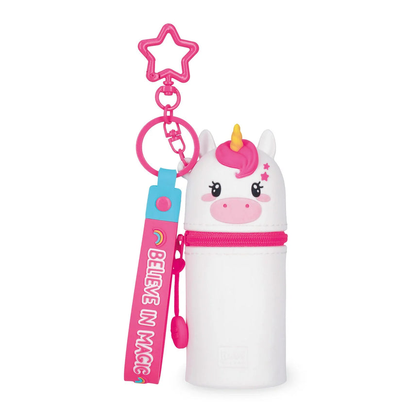 Legami Mini Kawaii Unicorn Coin Purse with Key Ring