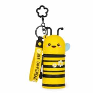 Legami Mini Kawaii Coin Purse with Key Ring -Bee