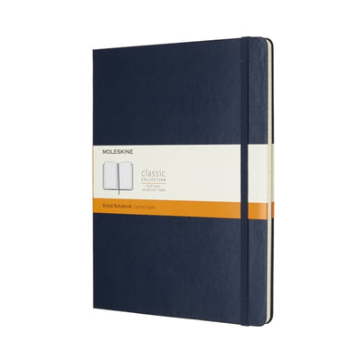 Moleskine Sapphire Blue 19X25Cm Ruled Notebook Hard Cover