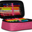 Pencil Case 1 Zip Filled Seven Freethink Fucsia
