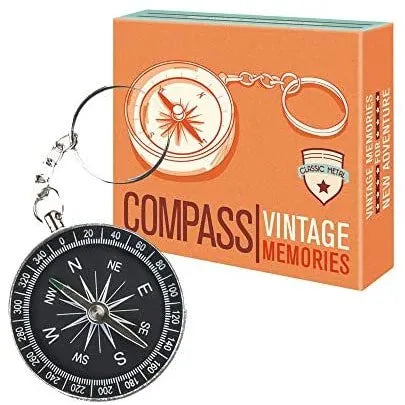 Legami Vintage Memories Compass Keyring