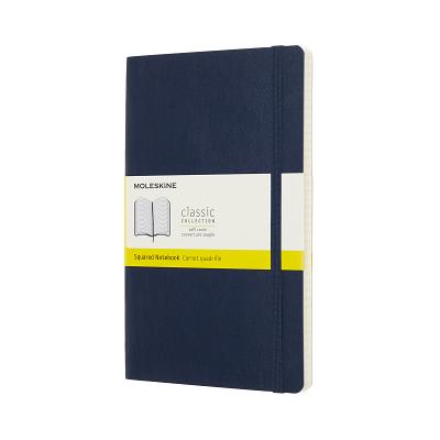 Moleskine Sapphire Blue A5 Ruled Notebook Soft Cover