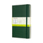 Moleskine Classic Notebook A5 Hard Cover Plain, Myrtle Green