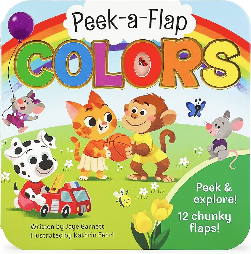 Colors Lift-A-Flap Board Book