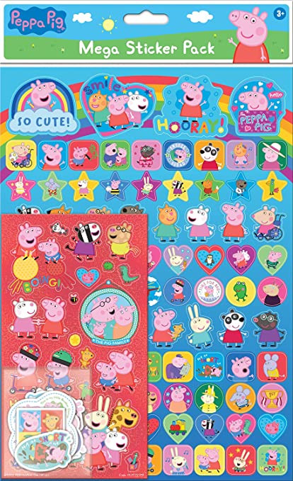 Peppa Pig With Friends Mega Pack Stickers