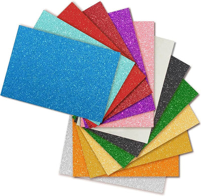 Foam sheet 2mm A4 With Glitter Silver x1pcs