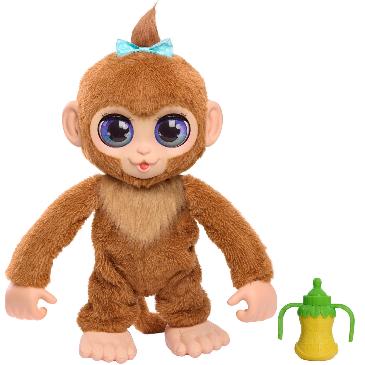 furReal Peanut the Playful Monkey Interactive Plush Toy, 15-Inch