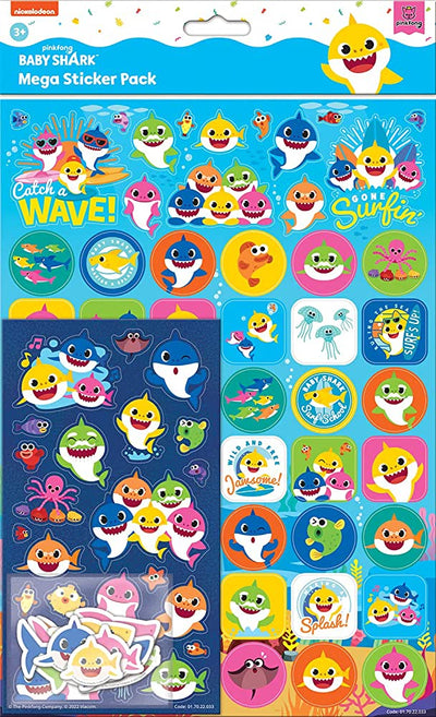 Baby Shark Mega Sticker Pack