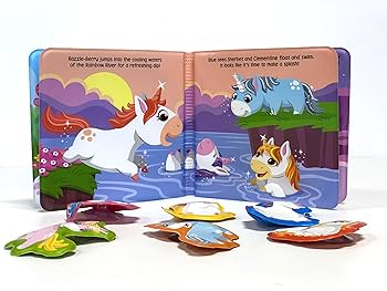 Land of Unicorns Bath Time Books