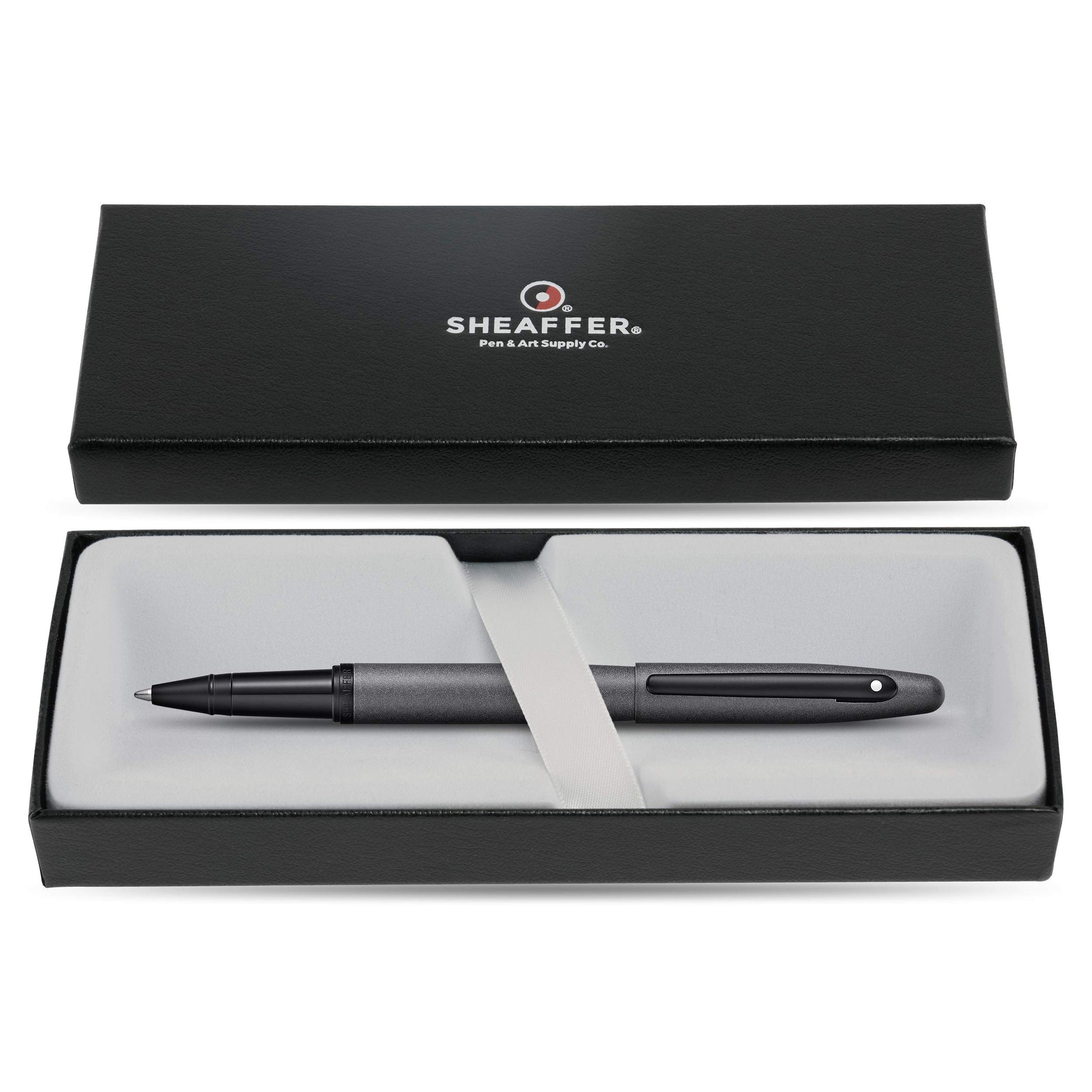 Sheaffer Gunmetal Grey Lacquer W/Matte Black Powder Coated Rollerball Pen