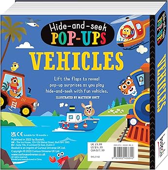 Hide and Seek Pop-Ups Vehicles