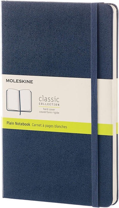 Notebook Plain Saphire Blue Hard A5
