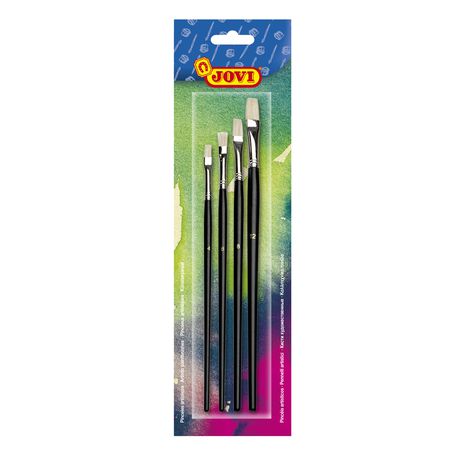 Flat Brushes X4Pcs