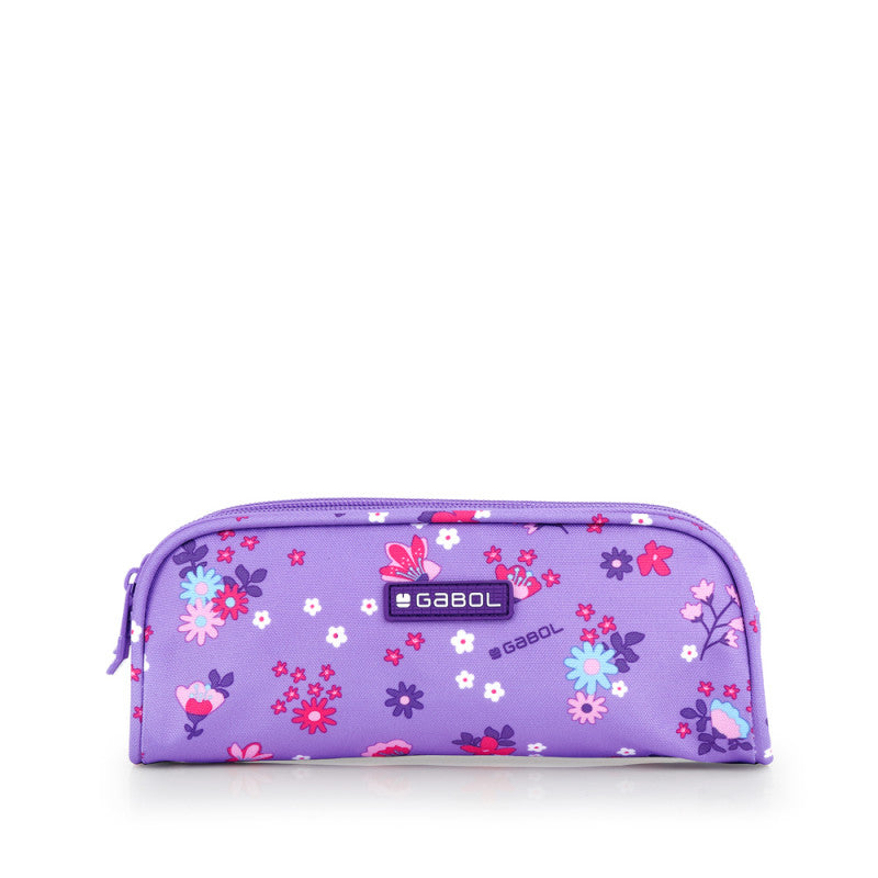 Pencil Case 2 Zip Violet 
