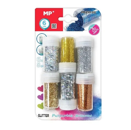 Glitter Set x6 Colors