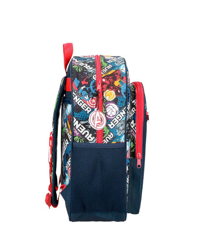 Marvel spider man backpack 1 large compartment fit A4