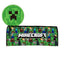 Minecraft Face 23X10X6Cm round pencil case