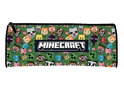 Minecraft Characters round pencil case