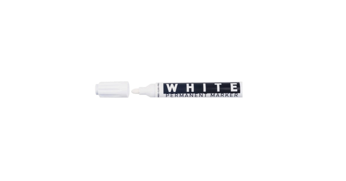 Permanent Marker White