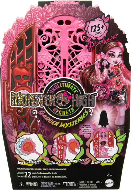 Monster High Skulltimate Secrets Garden Mysteries Draculaura Doll