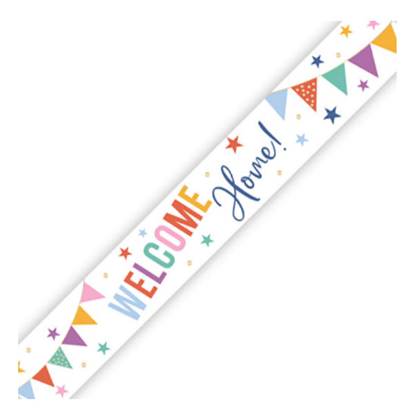Welcome Home - Party Banner 2.74m