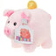 Money Bank Plush Piggy Pink Or Blue