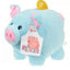 Money Bank Plush Piggy Pink Or Blue