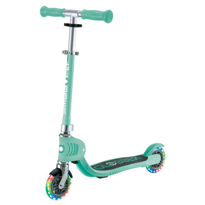 Globber Junior Foldable Flow Lights Scooter Mint