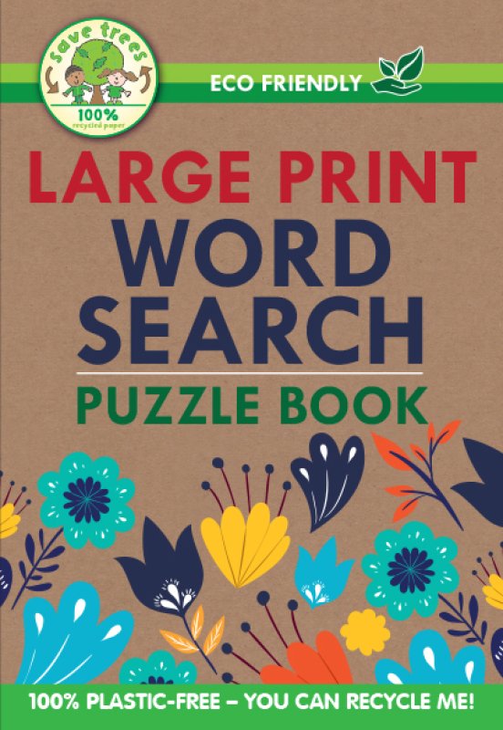 Large Print A5 Wordsearch Puzzle Book