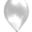 BALLOONS SATIN WHITE x8pcs