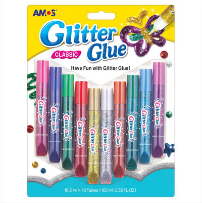 Glitter Glue X10 Tubes