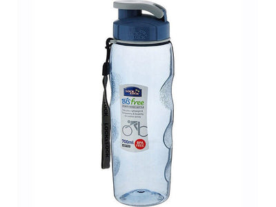 Lock & Lock Grey Sports Handy Bottle 700 Ml