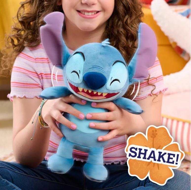 Disney Lilo & Stitch Crack Me Up Stitch Feature Plush