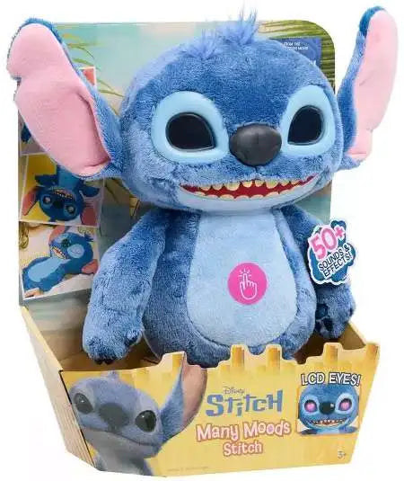 Disney Lilo & Stitch Many Moods Stitch Interactive Plush