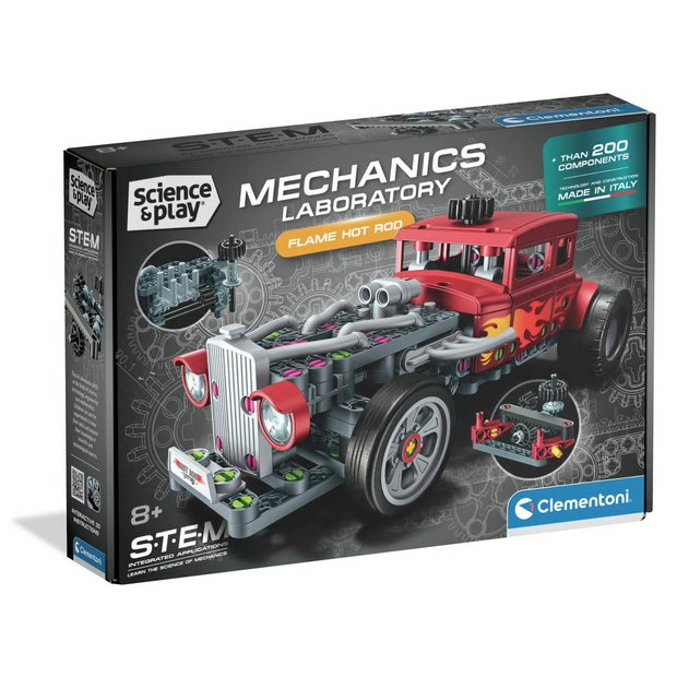 Clementoni Science & Play Mechanics Lab Flame Hot Rod