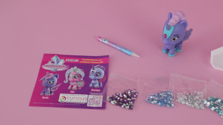 Crystalverse Mini Kit - Starlana - Unicorn Figure