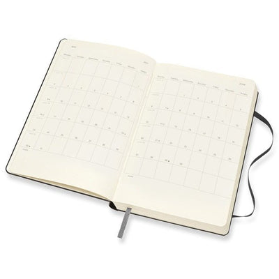 Diary 12 Months Daily A5 Saphire Blue Hardback
