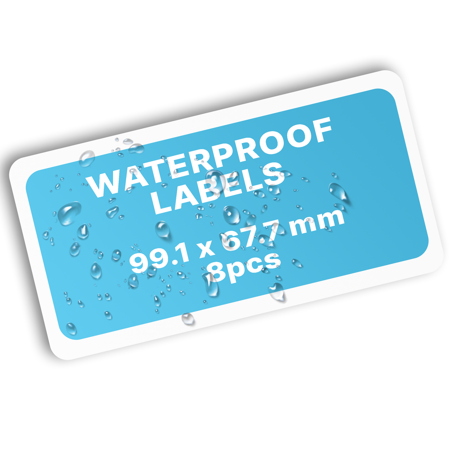 Custom Waterproof Printed Labels