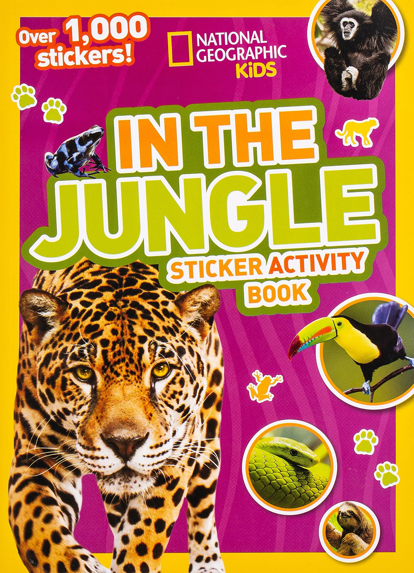 In The Jungle Sticker Activity Book