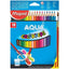Aqua Colour Pencils X18 +Free Paintbrush