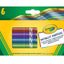 Crayola Metallic Markers X6Pcs