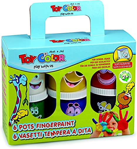 Finger Paints X6 Pots