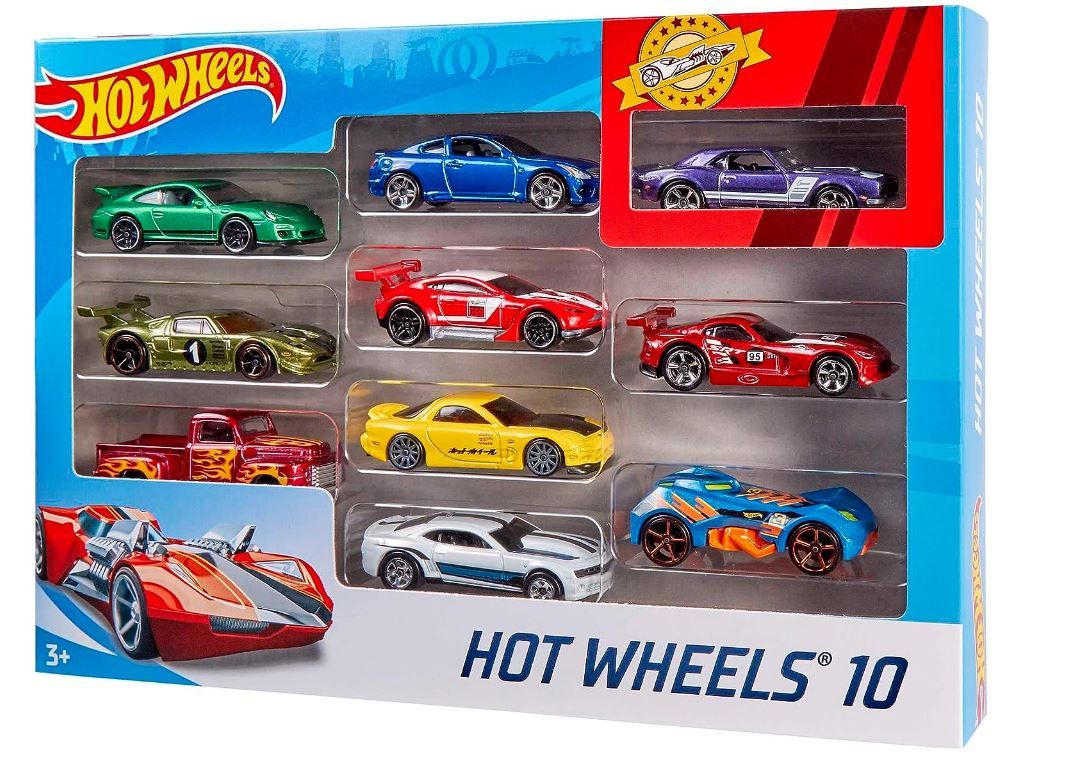 Hot Wheels 10 Pack Styles Assorted Cars