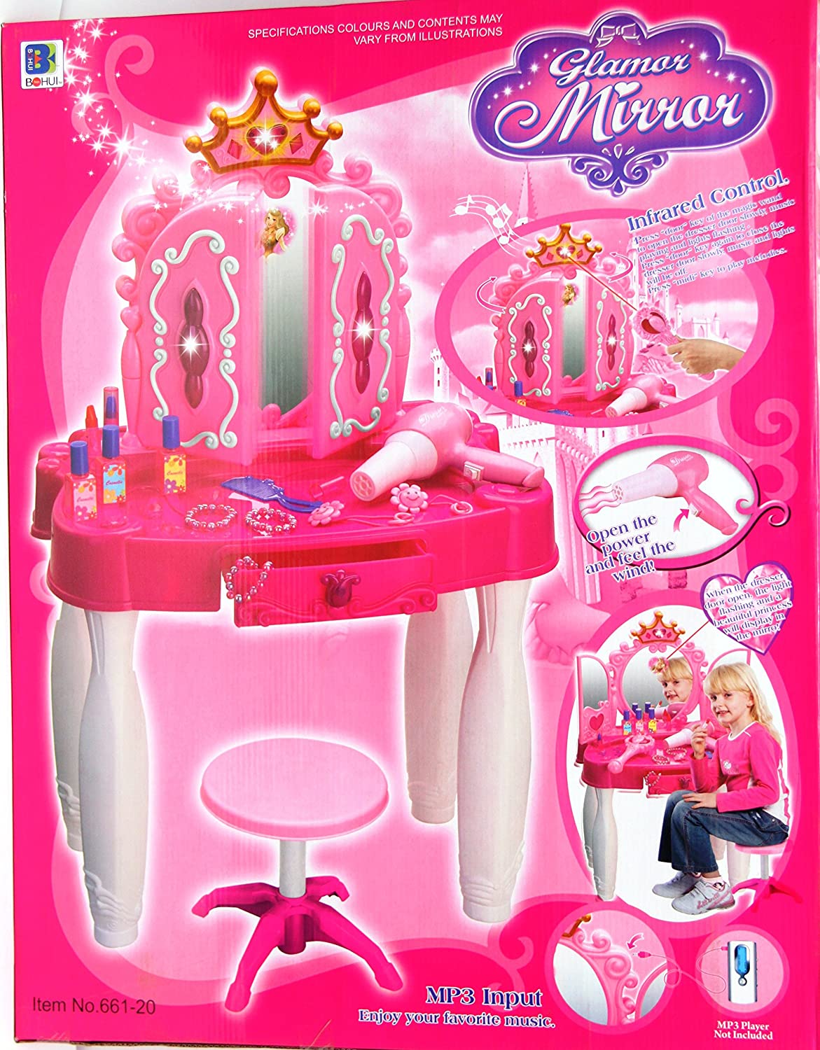 Treasure Box Glamour Mirror